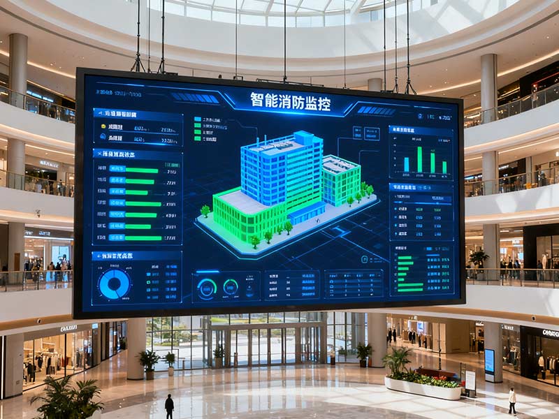 泛云智能智慧消防筑牢中央商圈安全盾牌