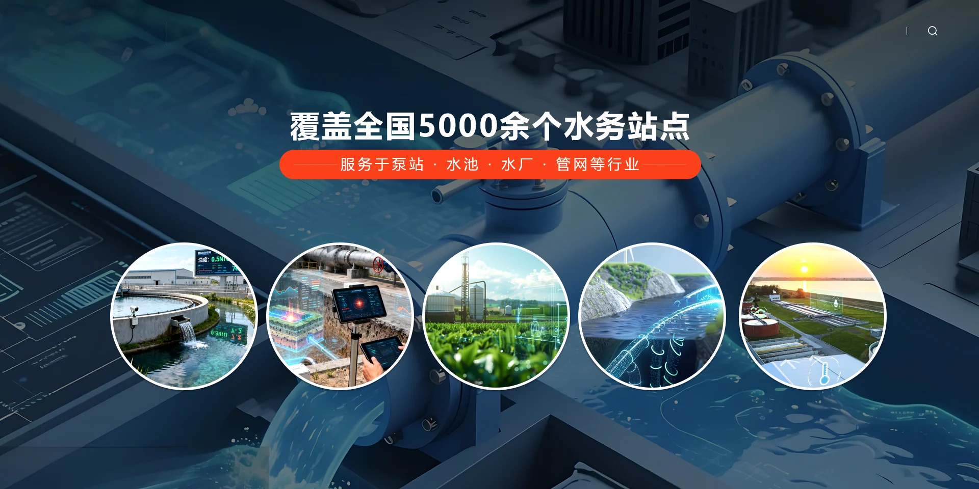 泛云智能|智慧水务-水务管理智能化-智能控制柜-智能泵站-智慧水务解决方案。覆盖全国 5000 余个水务站点，服务于泵站、水池、水厂、管网等行业