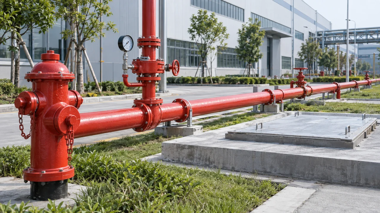 园区消防供水应用条件示意