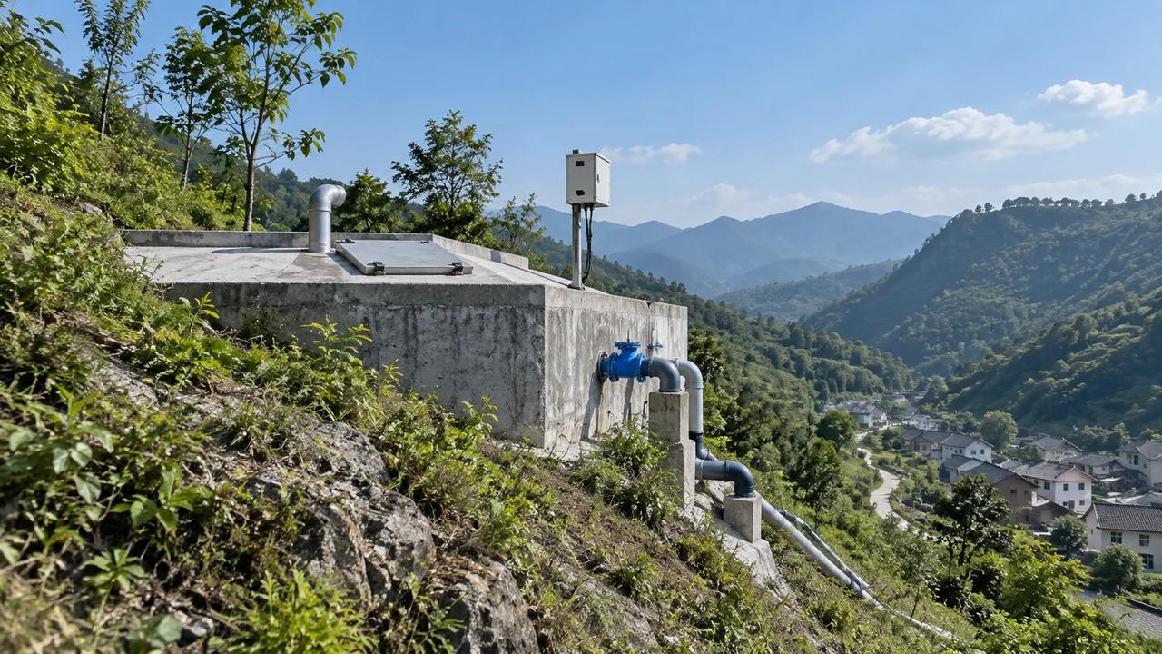 高位水池应用条件示意