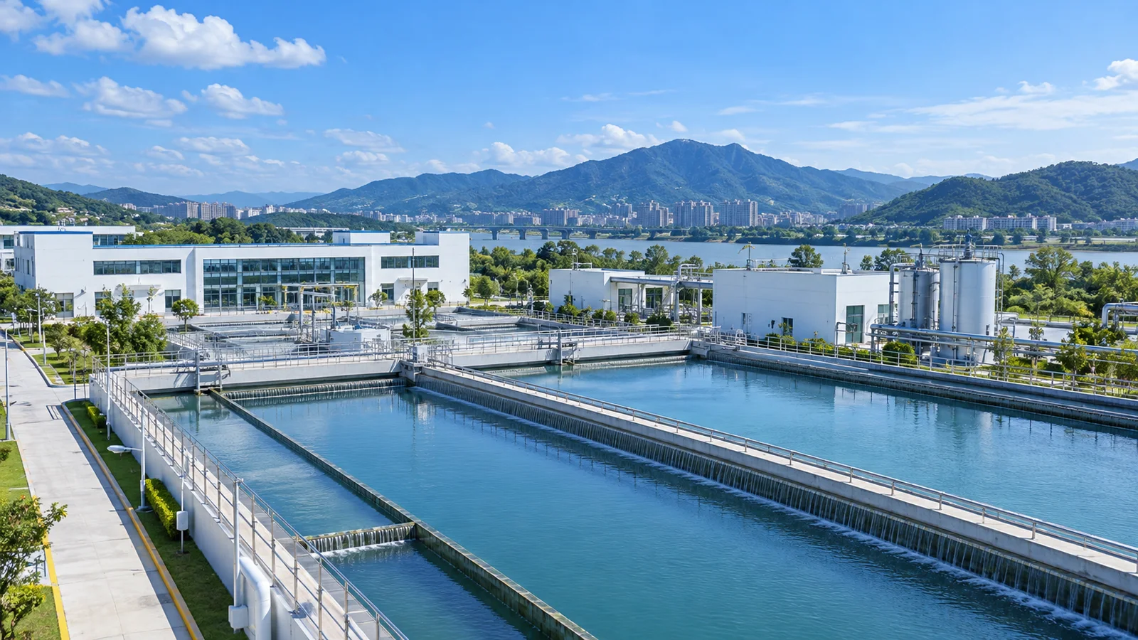 自来水厂场景示意